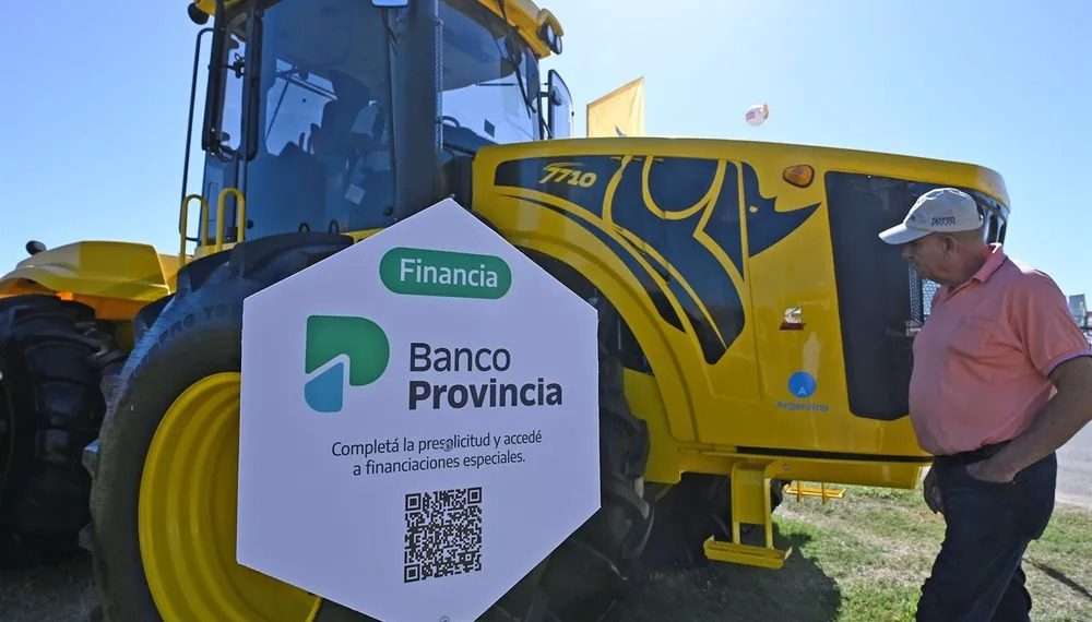 Banco Provincia lanza créditos en dólares desde tasa 0% para el agro en Expoagro