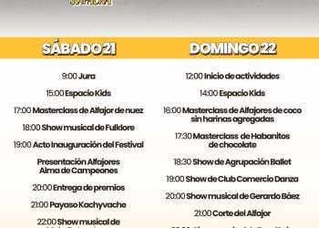 Suipacha expectante: arranca el Festival del Alfajor