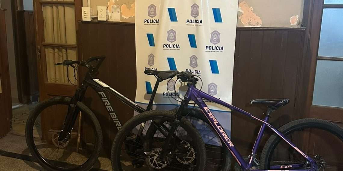 Recuperan dos bicicletas robadas tras investigación con cámaras de seguridad
