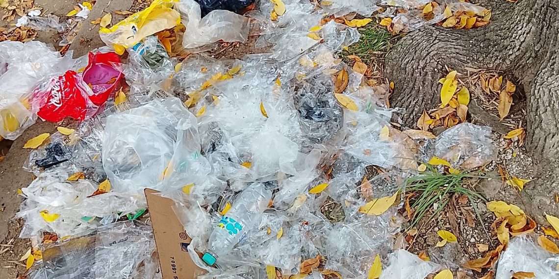 Acto libertario terminó con basura en la calle y protesta de vecinos