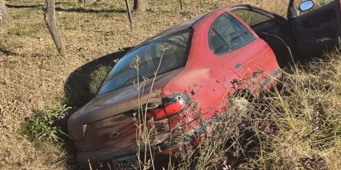 Despiste automotor a la altura de “El Cimarrón”