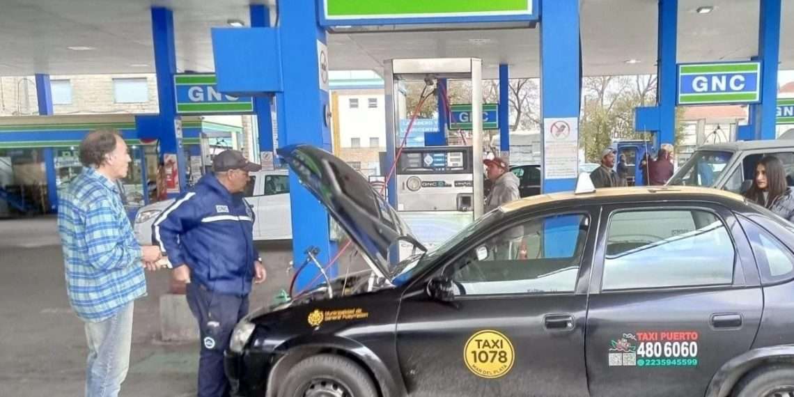 El frío extremo vuelve a poner en jaque al GNC: restricciones y largas filas en estaciones de servicio