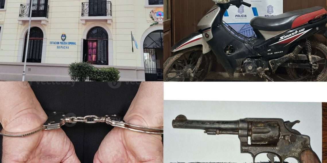 Esclarecimiento total del robo agravado ocurrido en Suipacha